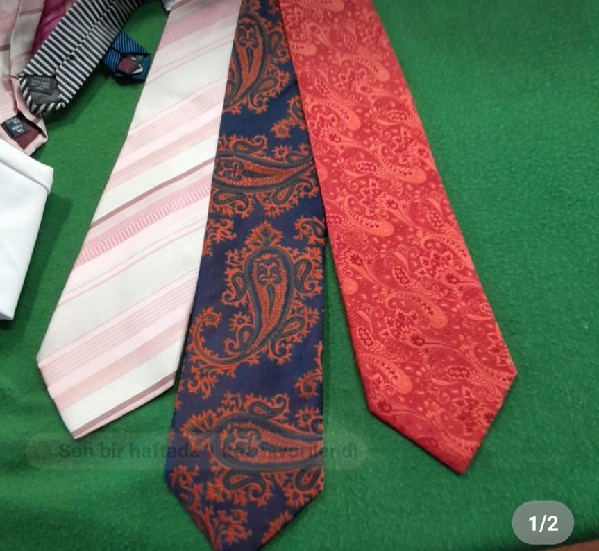 SARAR Çok Renkli Erkek Kravatları - Görsel 2