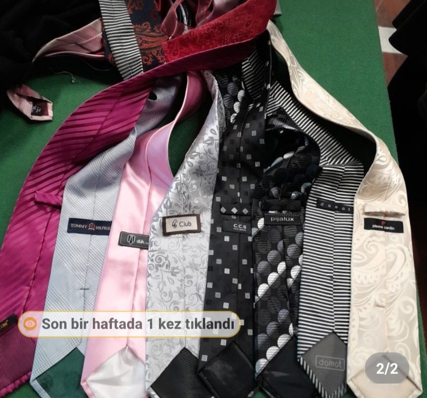 SARAR Çok Renkli Erkek Kravatları - Görsel 3