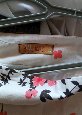 Desenli Bohem Mini Hamile Etek - Görsel 6