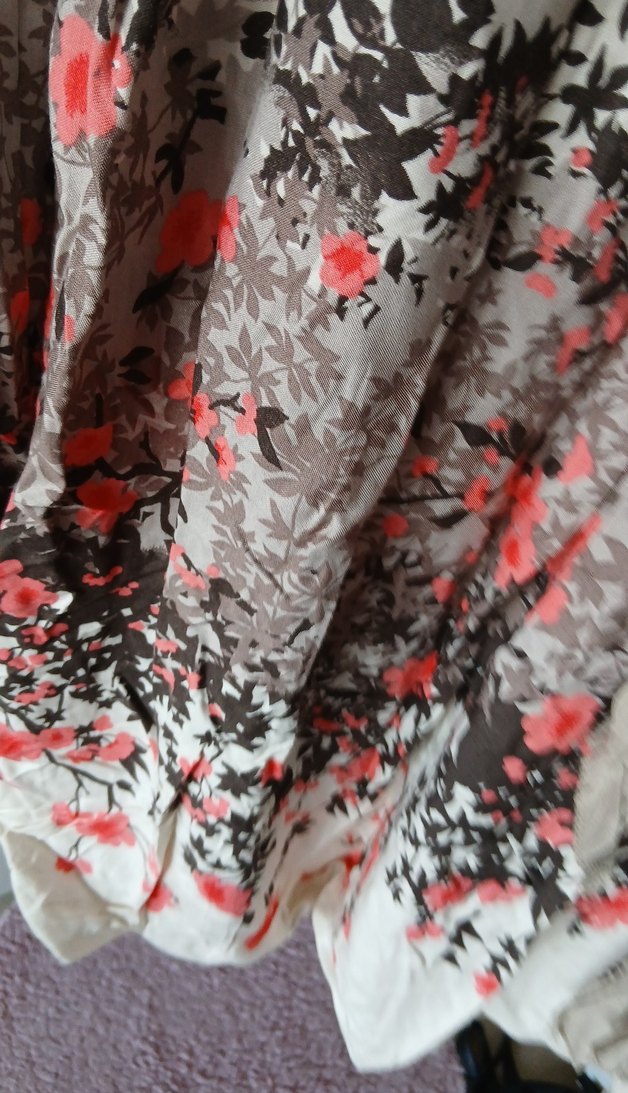 Desenli Bohem Mini Hamile Etek - Görsel 5