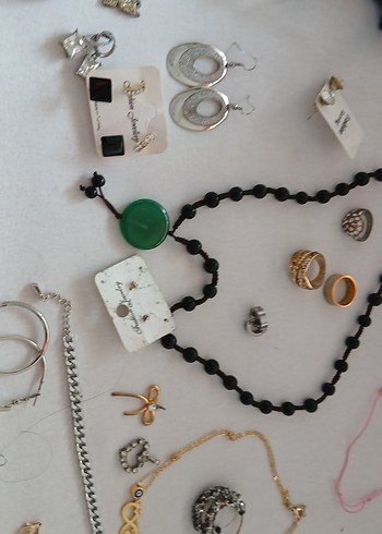 Beyaz Zincir Detaylı Takı Seti - Görsel 4