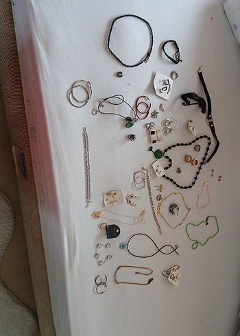 Beyaz Zincir Detaylı Takı Seti - Görsel 6