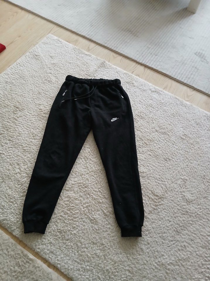 Nike Siyah Rahat Kesim Kadın erkek Eşofman - Görsel 4