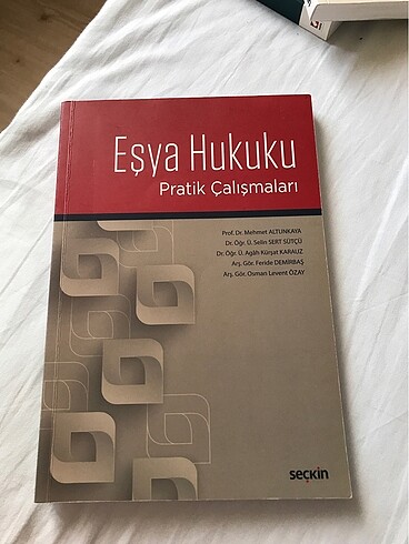 Eşya hukuku pratik