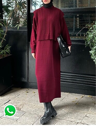 VESNA TRİKO ELBİSE