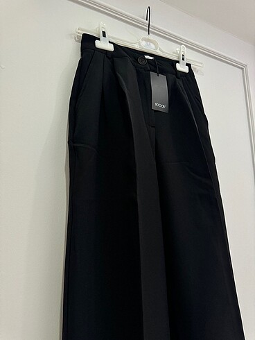 36 Beden HOOPS PİLE DETAYLI PALAZZO PANTOLON