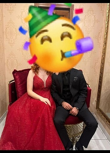 Diğer Kırmızı Kına elbisesi abiye