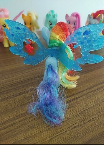  Rainbow dash kanatlı pony