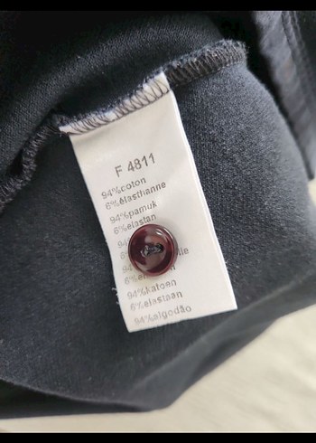 xs Beden siyah Renk Lacoste Siyah Kadın Polo Yaka Düğmeli Tişört