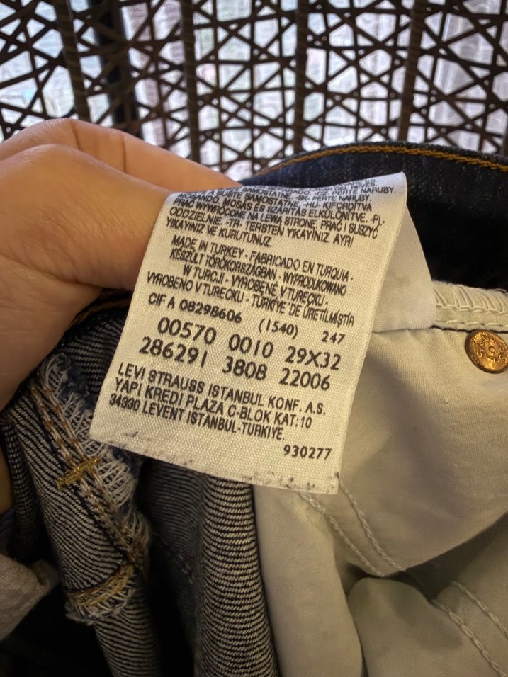 Koyu Lacivert Denim Jean — görsel 4/5