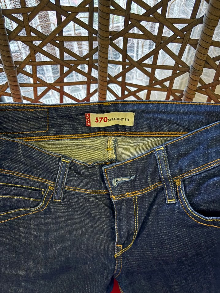 Koyu Lacivert Denim Jean — görsel 3/5