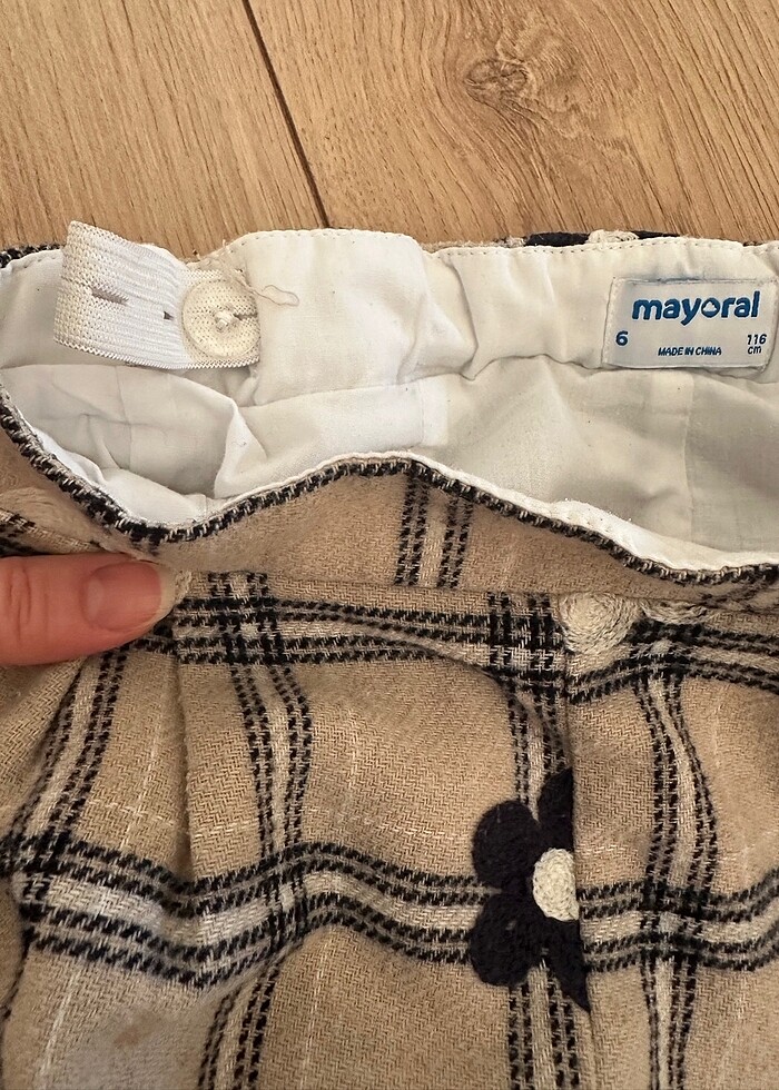 Mayoral 6-7 yaş takım şort-bluz - Görsel 3