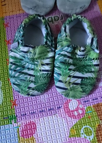 Renkli Batik Desenli Bebek Ev patiği - Görsel 2
