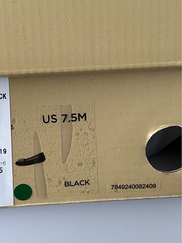 37,5 Beden Michael Kors babet
