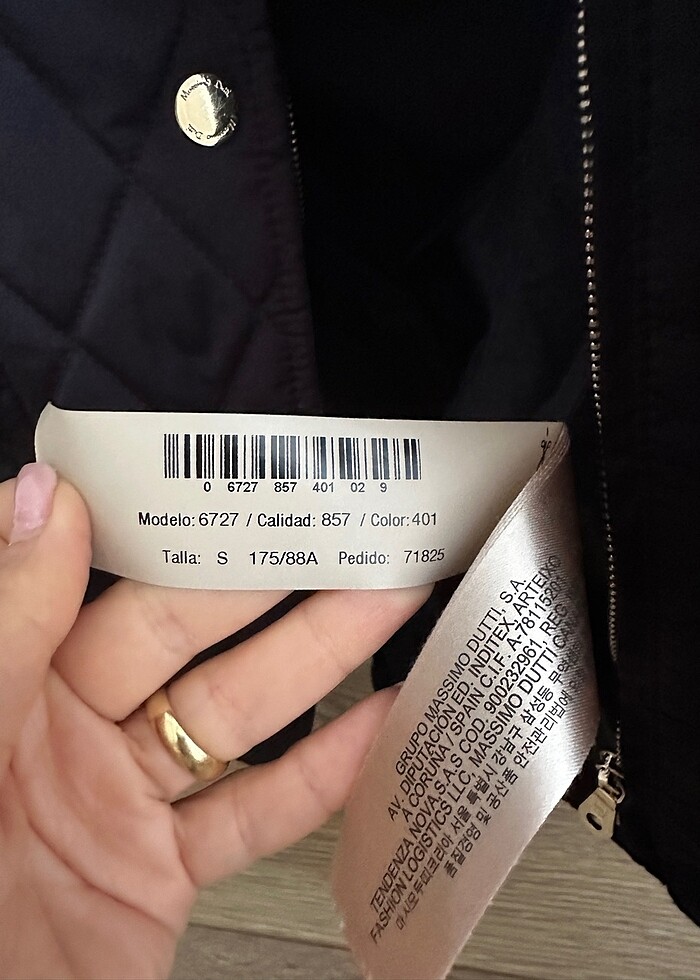 Massimo Dutti Ceket Mont - Görsel 5