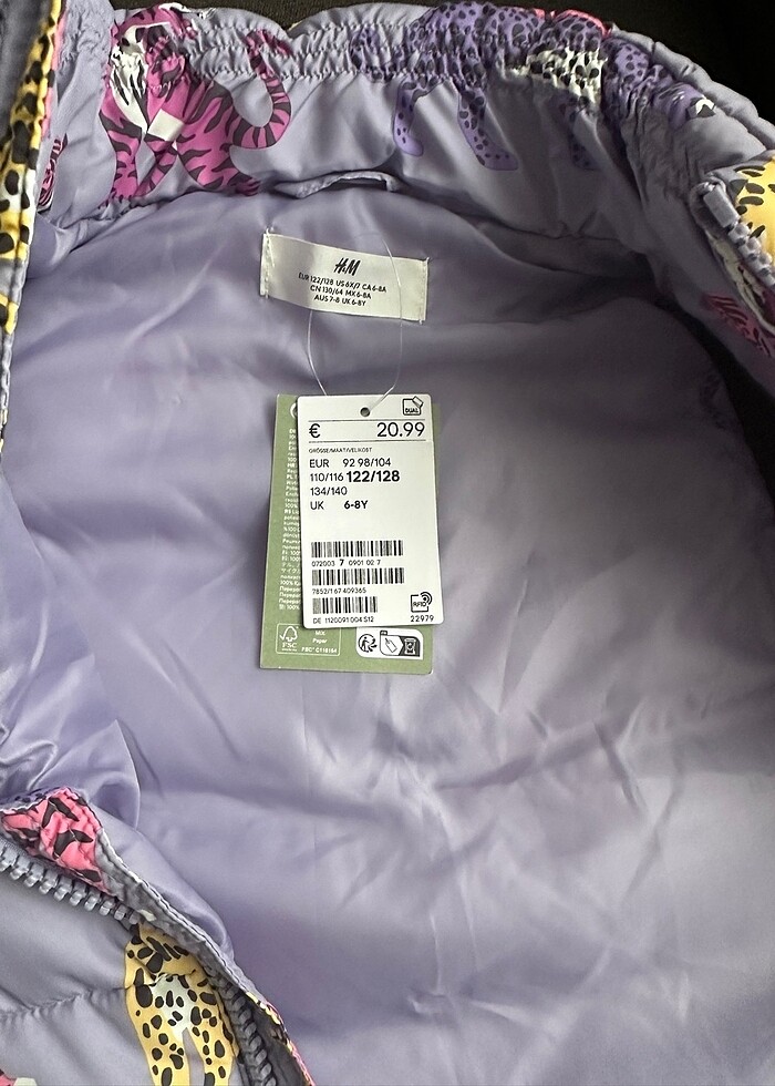 H&M şişme yelek 6-7 yaş - Görsel 4