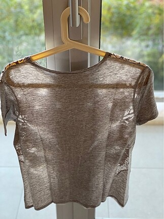 s Beden Zara, Small, transparan t-shirt