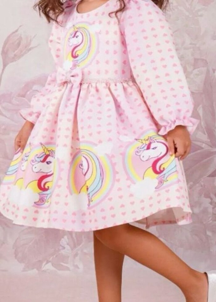 Unıcorn elbise - Görsel 3