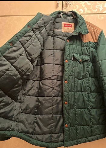 Levis Levi S Koyu Yesil Kapitone Ceket