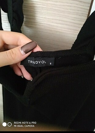 s Beden siyah Renk Trendyolmilla elbise