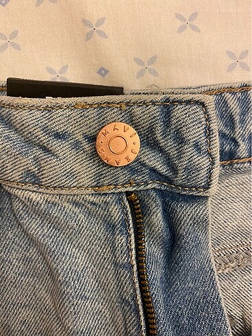 26 Beden Mavi jeans şort