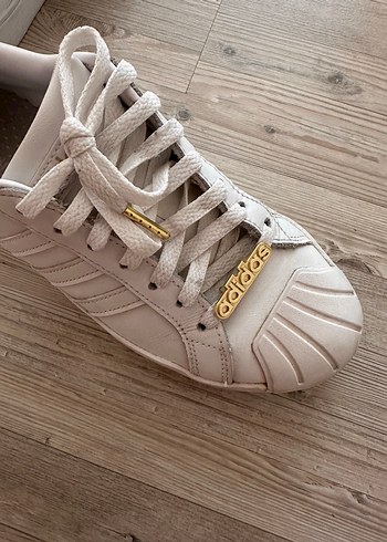 39 Beden beyaz Renk Beyaz Adidas Bağcıklı Kadın Spor Ayakkabı