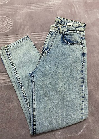Diğer Acik Mavi Rahat Kesim Jean