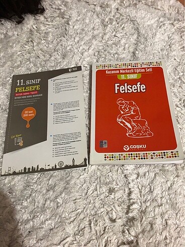 11. Sınıf felsefe konu testleri tertemiz kitaplar