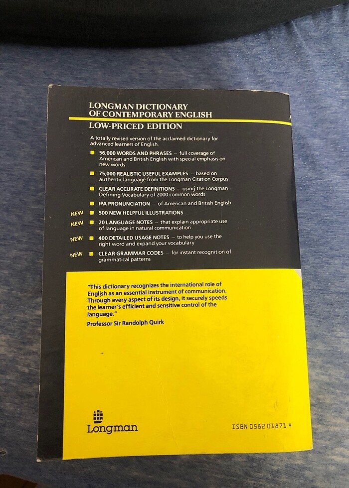 İngilizce sözlük 17x24 ölçülerinde 1250 sayfa - Görsel 2