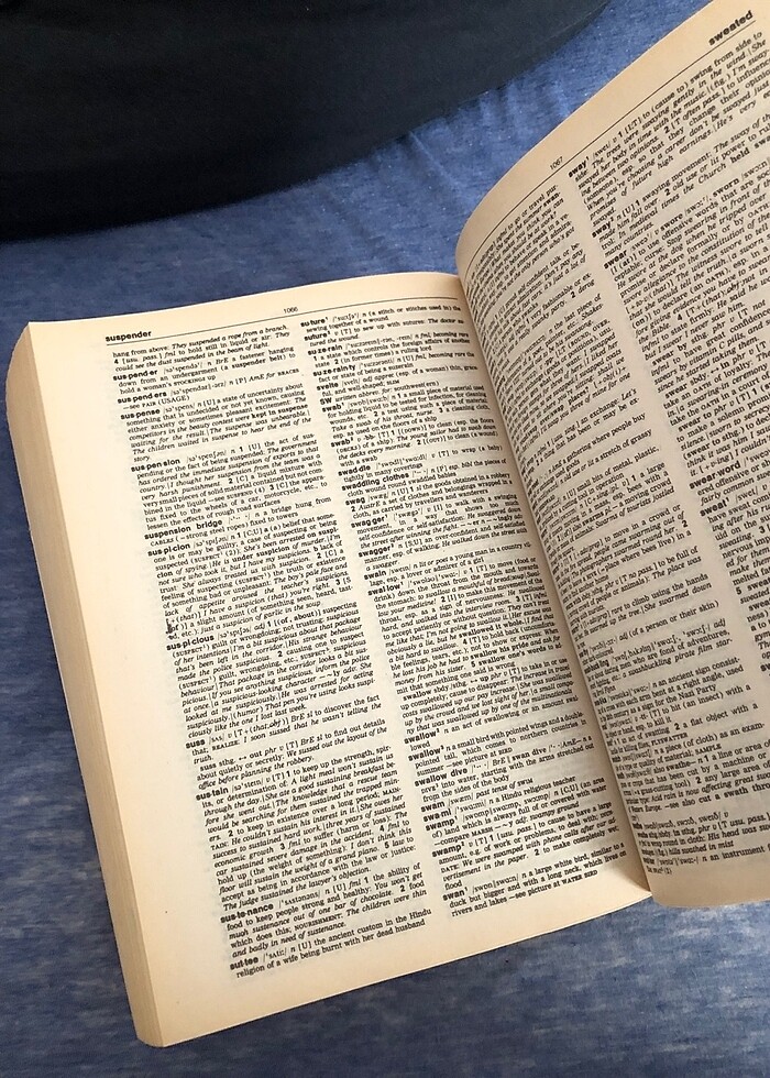 İngilizce sözlük 17x24 ölçülerinde 1250 sayfa - Görsel 3