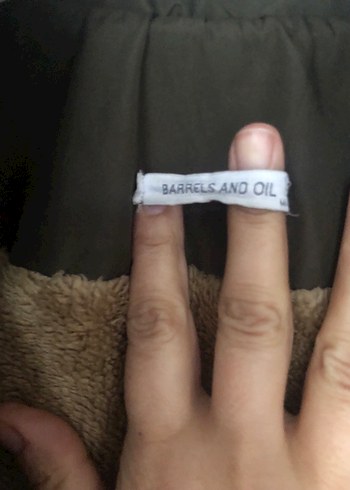 Uzun Kollu Kemerli Kadın mont - Görsel 6