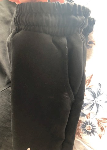 Siyah Rahat Kesim Kadın Eşofman Altı - Görsel 3