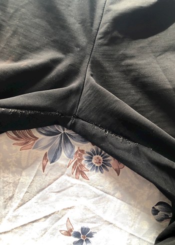 Siyah Rahat Kesim Kadın Eşofman Altı - Görsel 4