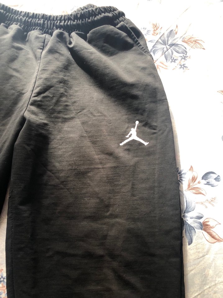 Siyah Rahat Kesim Kadın Eşofman Altı - Görsel 2