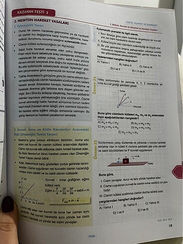  Beden İMES YAYINLARI 9. SINIF FİZİK ÇEK KOPAR