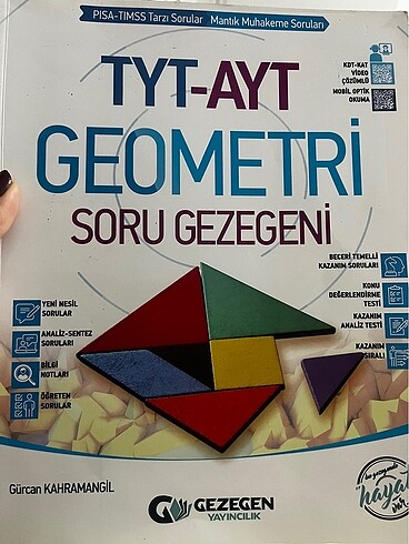 GEZEGEN YAYINLARI TYT-AYT GEOMETRİ SORU BANKASI