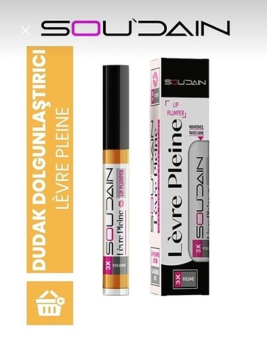 Sou dain Lèvre Pleine Dudak Dolgunlastirici Lip Gloss