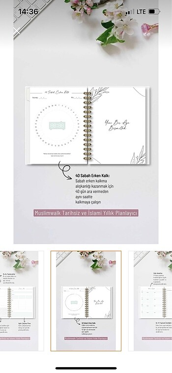 Yıllık planlayıcı müslimwalk - Görsel 5