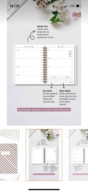 Yıllık planlayıcı müslimwalk