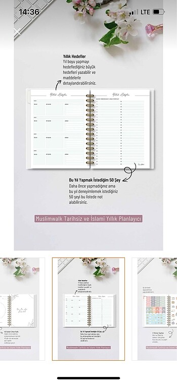 Yıllık planlayıcı müslimwalk - Görsel 6