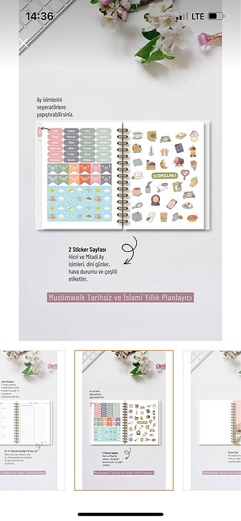 Yıllık planlayıcı müslimwalk - Görsel 7