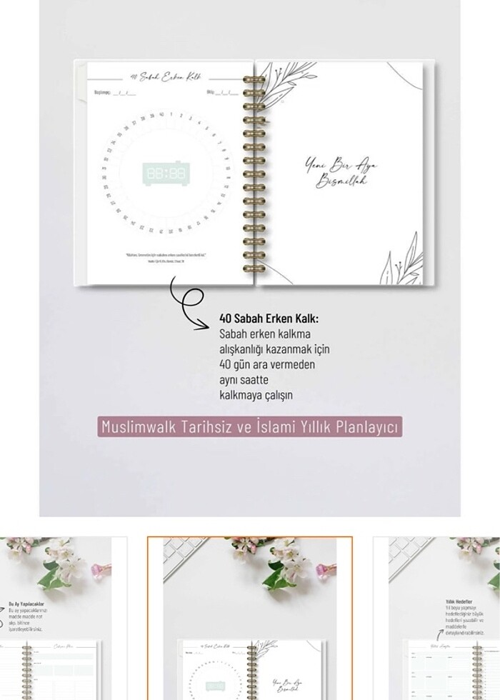 Yıllık planlayıcı müslimwalk - Görsel 5