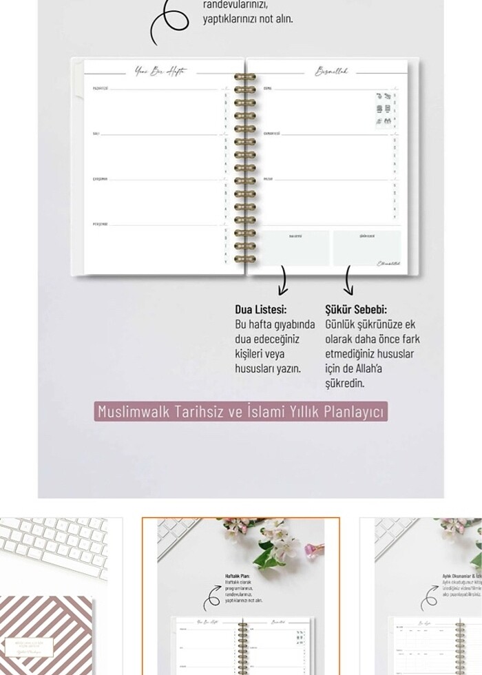 Yıllık planlayıcı müslimwalk - Görsel 2