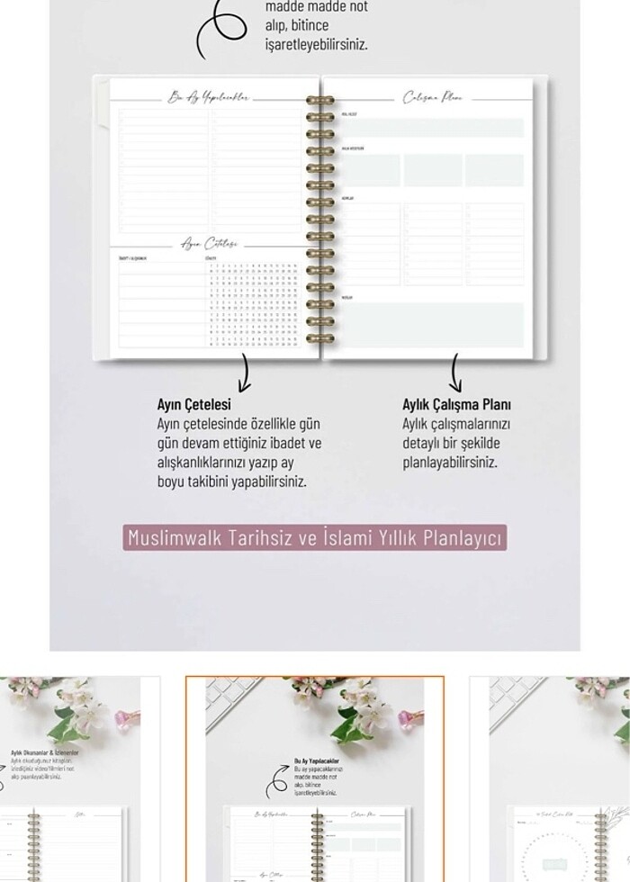 Yıllık planlayıcı müslimwalk - Görsel 4