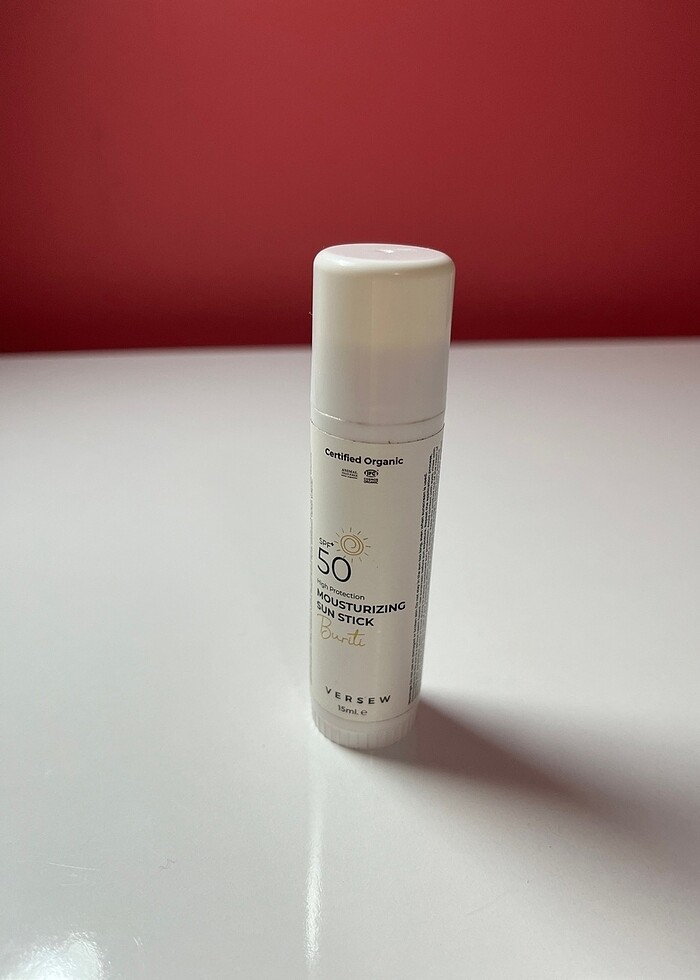 VERSEW Organik SPF 50+ Nemlendirici Etkili Günes Koruyucu Stick - Görsel 5