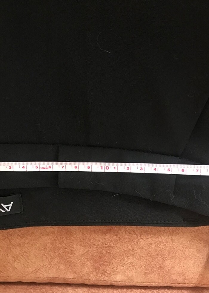 Siyah kumaş pantolon - Görsel 4