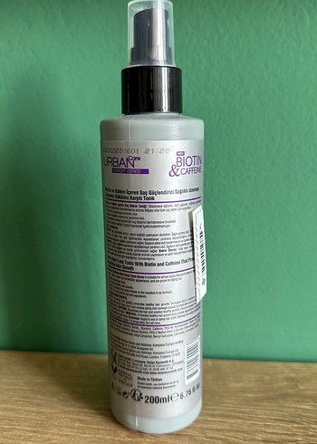 Urban Expert Series Biotin & Kafein Saç Toniği - Görsel 2