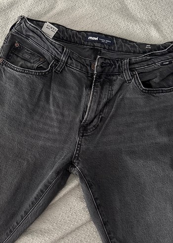 Mavi Koyu Gri Slim Fit Jean