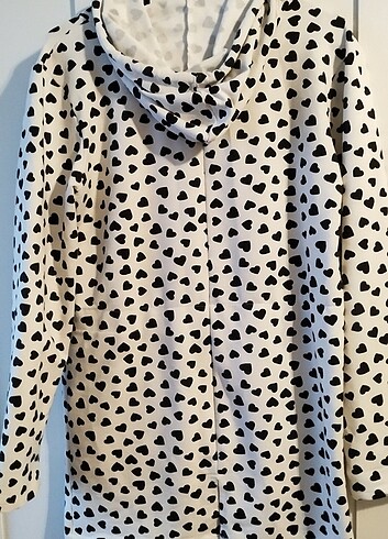 xl Beden Kapşonlu sweatshirt