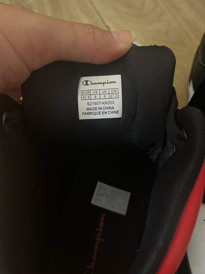 Champion Kırmızı Siyah Basketbol Ayakkabısı - Görsel 3